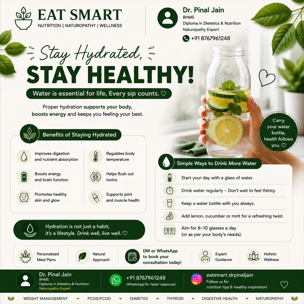 Stay Hydrated, Stay Healthy